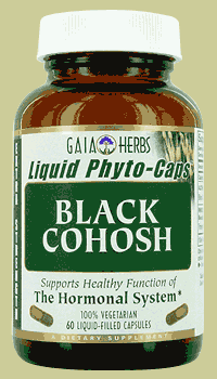 Black
cohosh helps to bring back hormonal balance..